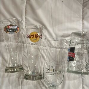Assorted Souvenir Glasses